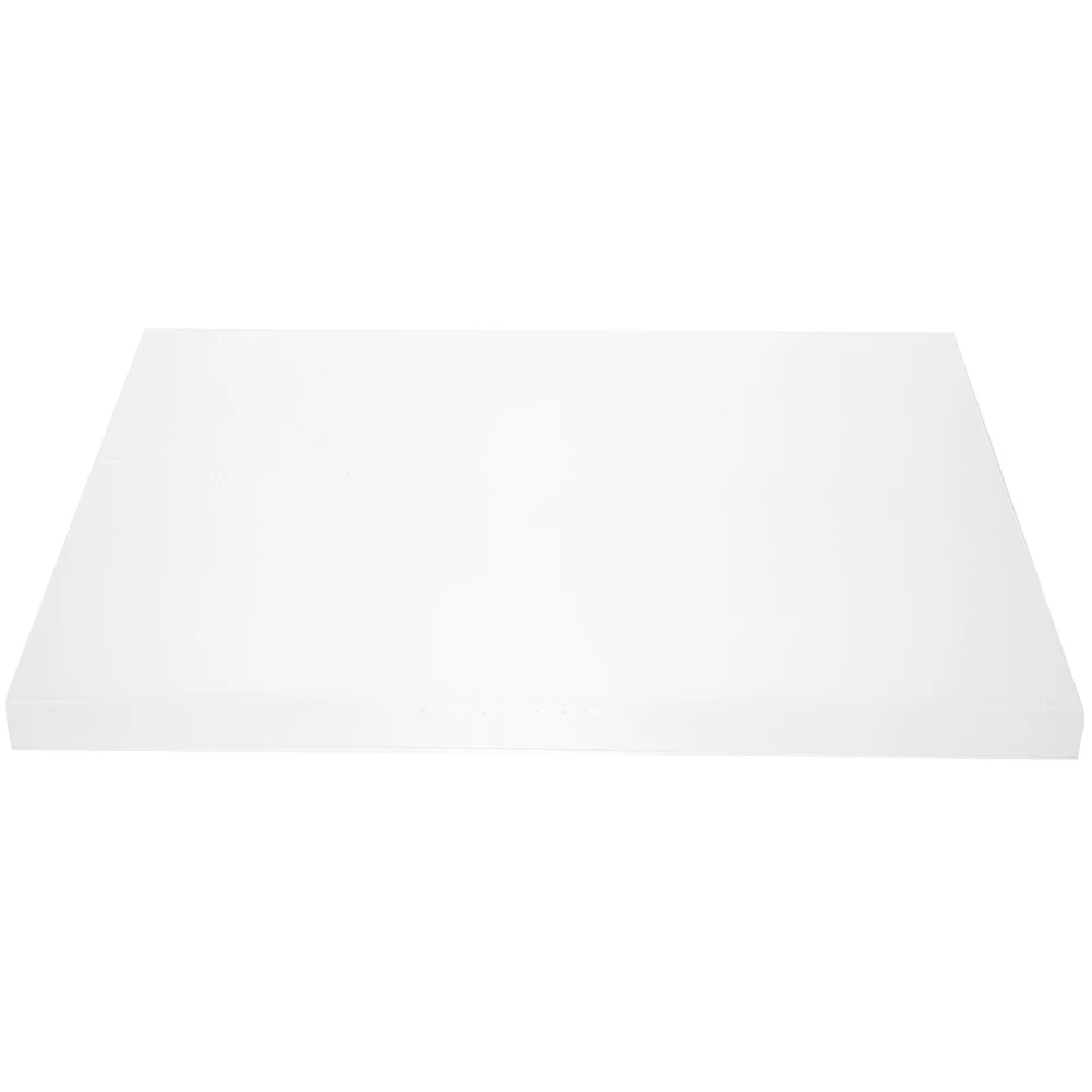 

Acrylic Cutting Board 45x35x3cm Transparent Black Kitchen Home Use Boards For Bread Vegetable Meat Fruit