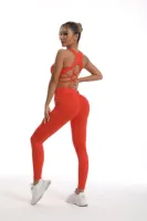 Women's Tracksuit Fitness Yoga Sets Sportswear Workout Sports Bra+High Waist Leggings Gym Clothing Seamless Sports Suits - Image 5