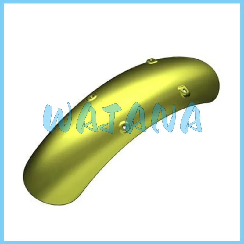 Kd200-c Front Mud Plate Middle (laser Yellow) 4046502-018031 For Kiden Original Part