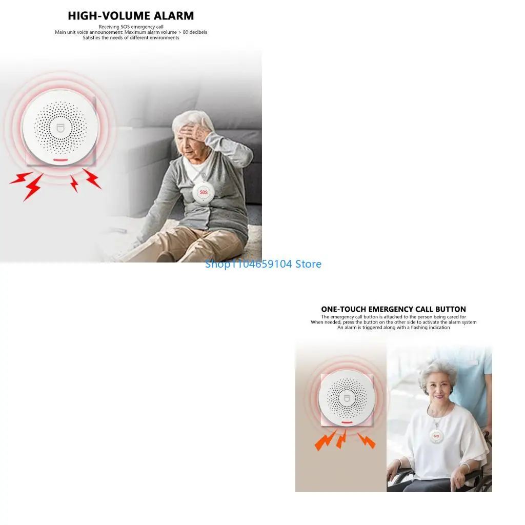 Multiple Purpose Crisis Call Device With Technology Global 110V 250V Action Permanent ABS Building Hassle Complimentary Process