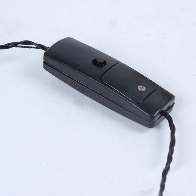 Halskette mit LED-Lichtern und 8 Glühbirnen, Weihnachtsblitz-Lichterkette, Mini-Kugel, leuchtende Lichterkette, Möbelzubehör