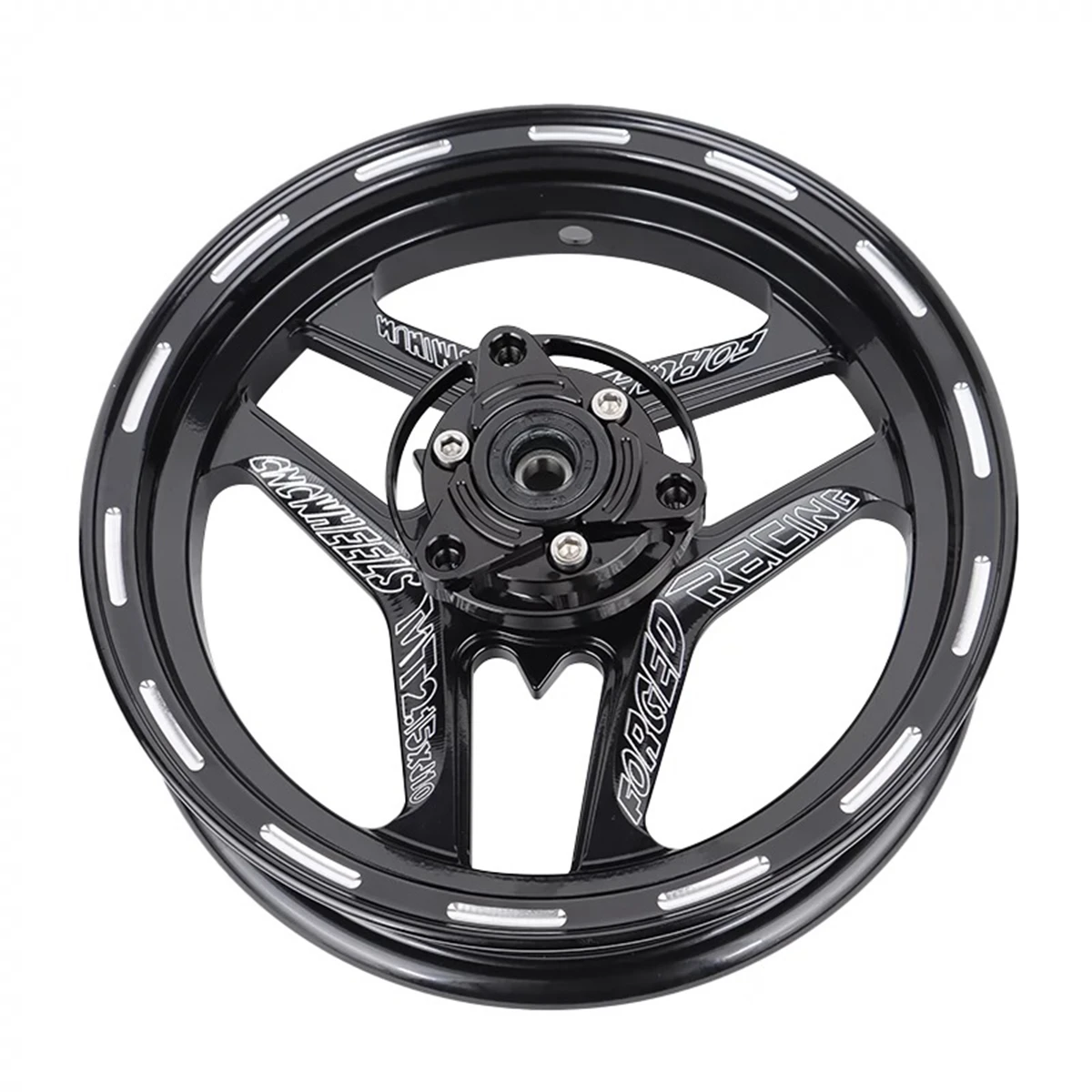 Universal 10*2.15 Motorcycle chrysanthemum-type modified front wheel Rims For CygnusX BWS RSZ Little Monkey M3 M5 Niu Ninebot