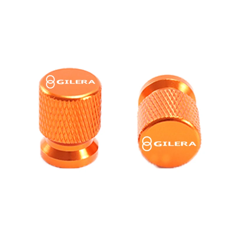 2Pcs Motorcycle Accessories For Gilera GP800 Fuoco Nexus 500 Runner 50 125 200 Metal Tire Valve Air Port Stem Cover Caps