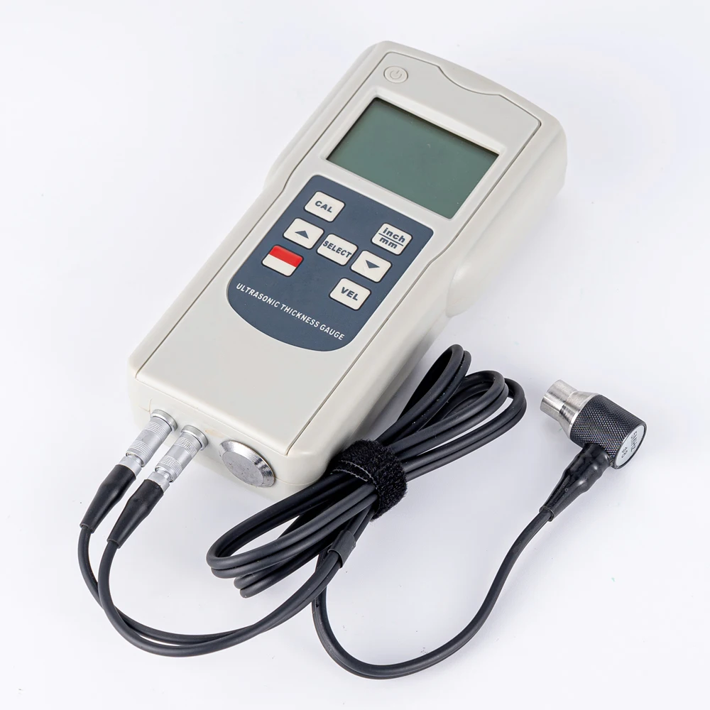 Ultrasonic Thickness Gauge Portable Handheld AT-140B High Precision 0.01mm 1.2~300 Metal Iron Copper Plastic Thickness Gauge