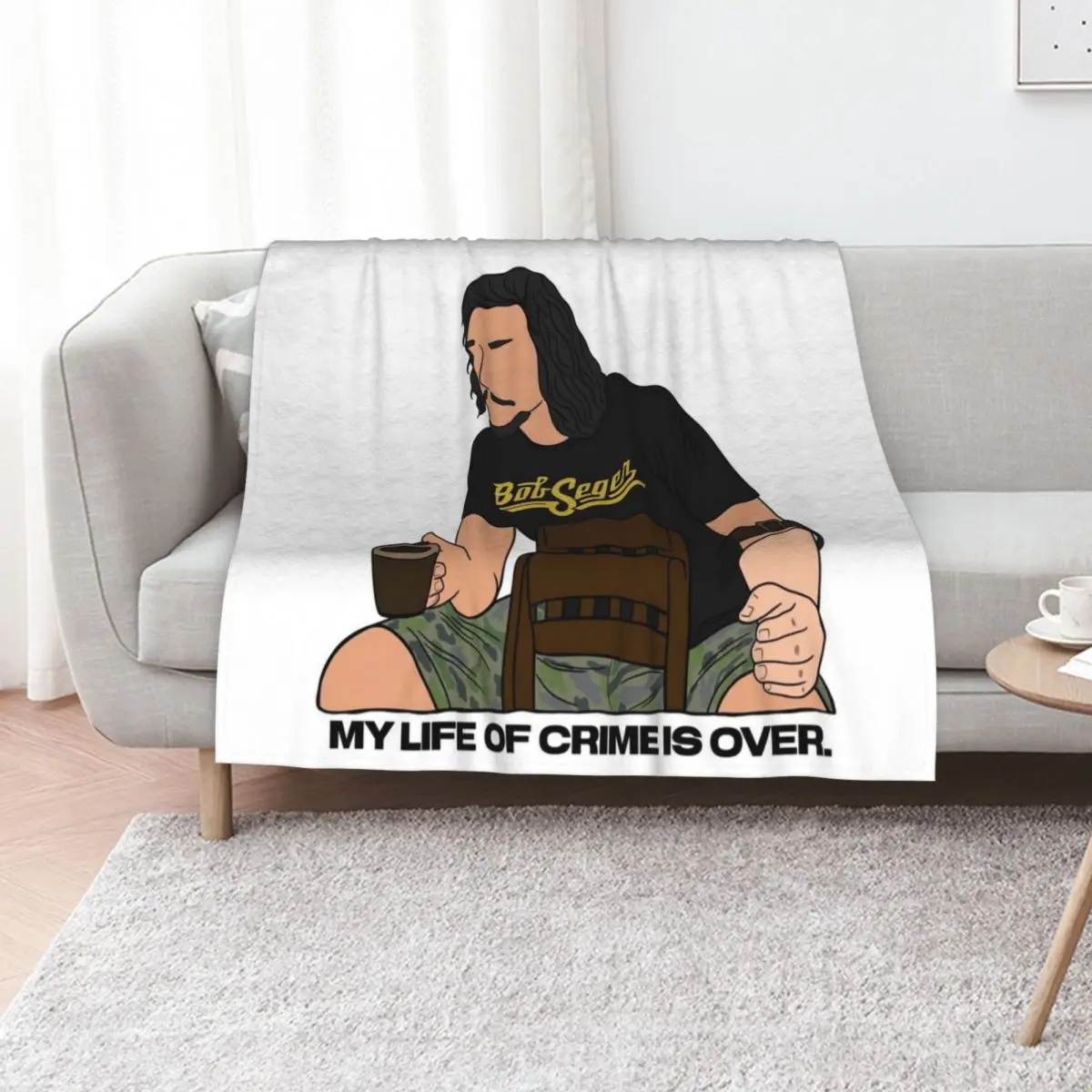 

Clyde + Coffee Throw Blanket Weighted Decorative Beds Single Baby Blankets