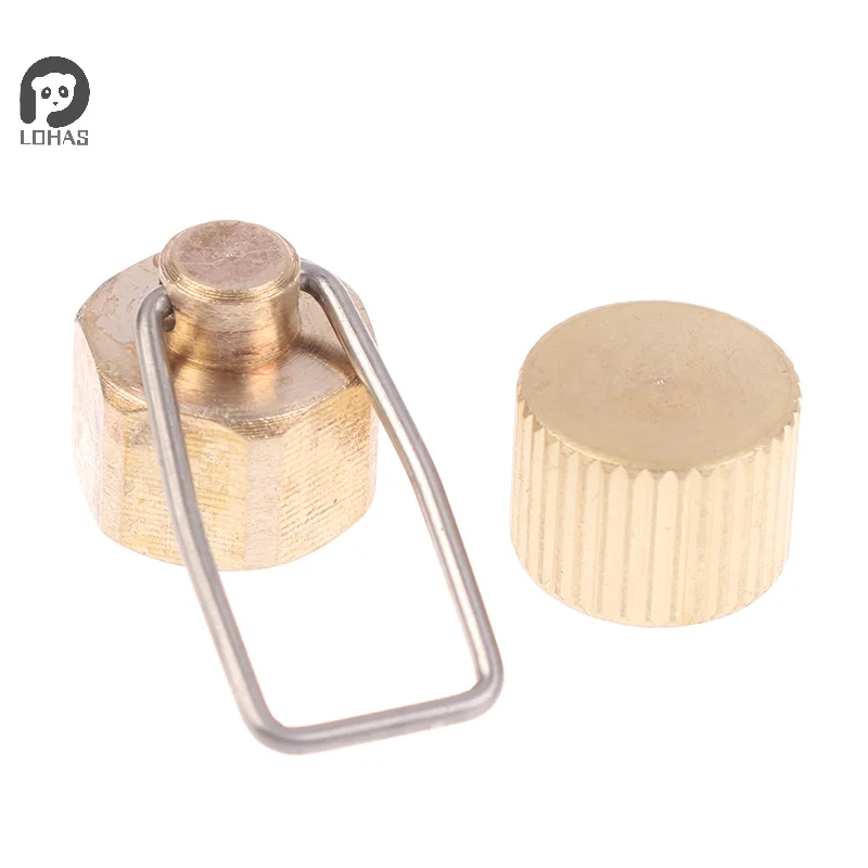 1/5Pcs Outdoor Camping Stove Cap Gas Accessories Flat Gas Tank Anti-leak Plug Liquefied Gas Connection-Line Blocking Cap