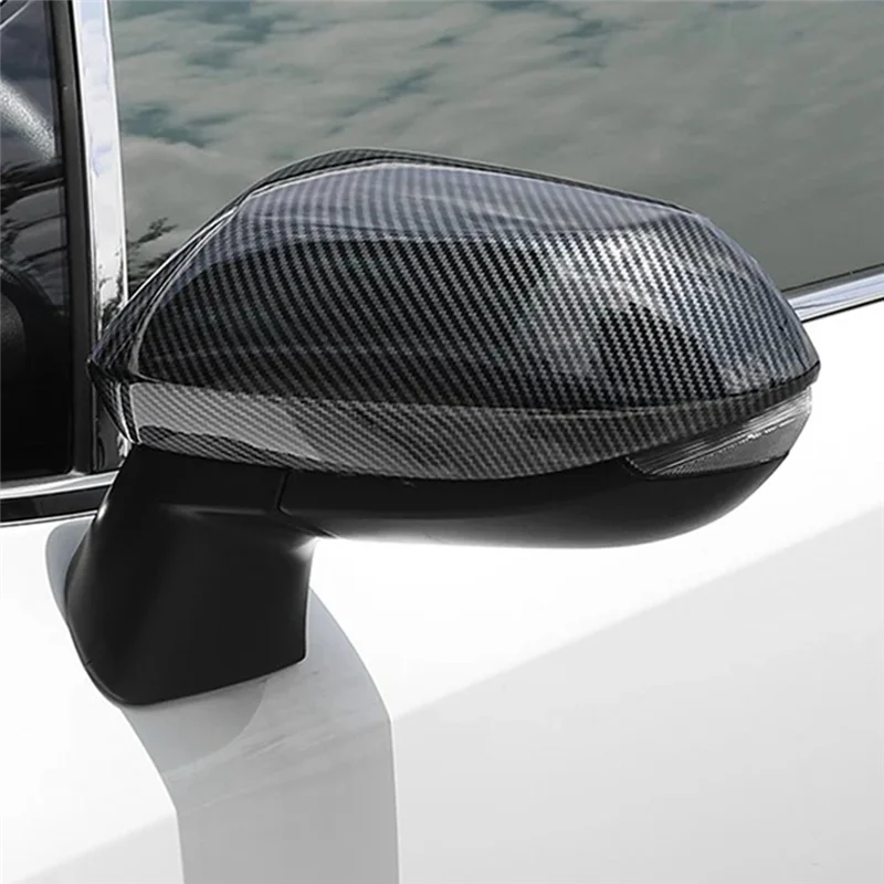 

2 PCS Car Rearview Cover Side Wing Door Mirror Cover ABS Trim Accessories For Toyota Yaris Ativ/Vios 2023 2024