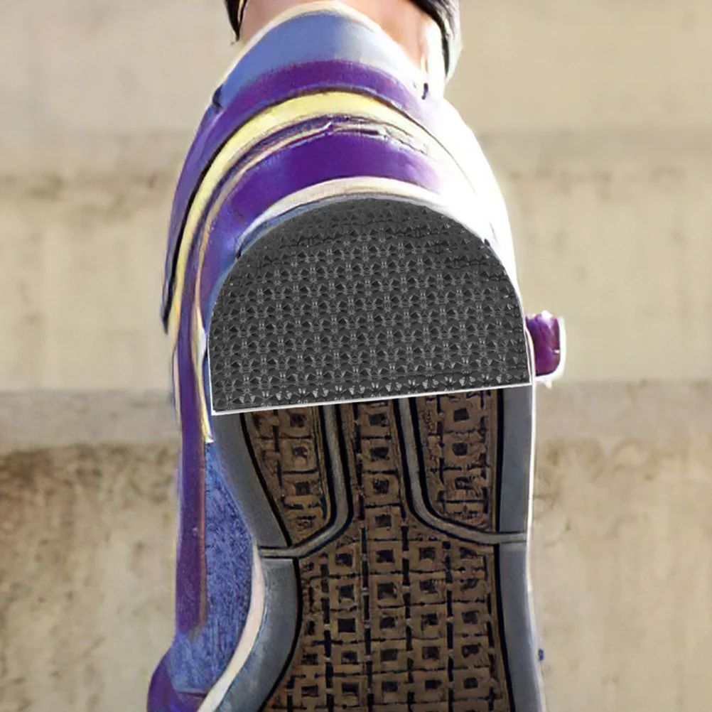 زوجان من وسادات الأحذية المقاومة للانزلاق، ملصقات مضادة للانزلاق، وسادات واقية للأحذية الرياضية، مرنة ومتينة، ملحقات أحذية ممتازة