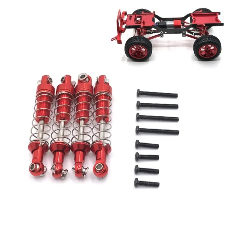 

MN 1/12 D90 D91 D96 MN98 99S WPL C14 C24 Metal External Spring Shock For RC Car Upgrade Modified Parts