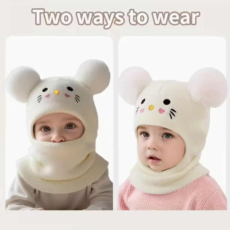Thumbnail 2 - #61 Latest Knitted Kids Hats Offers