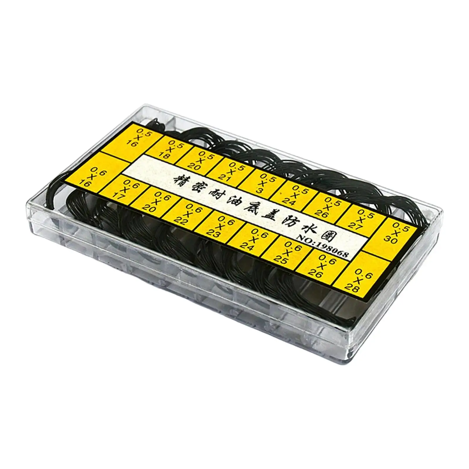 Watch Back Case Gasket Seal Washers Watch Case Cover Case Rubber O Rings for Watchmaker Repairing