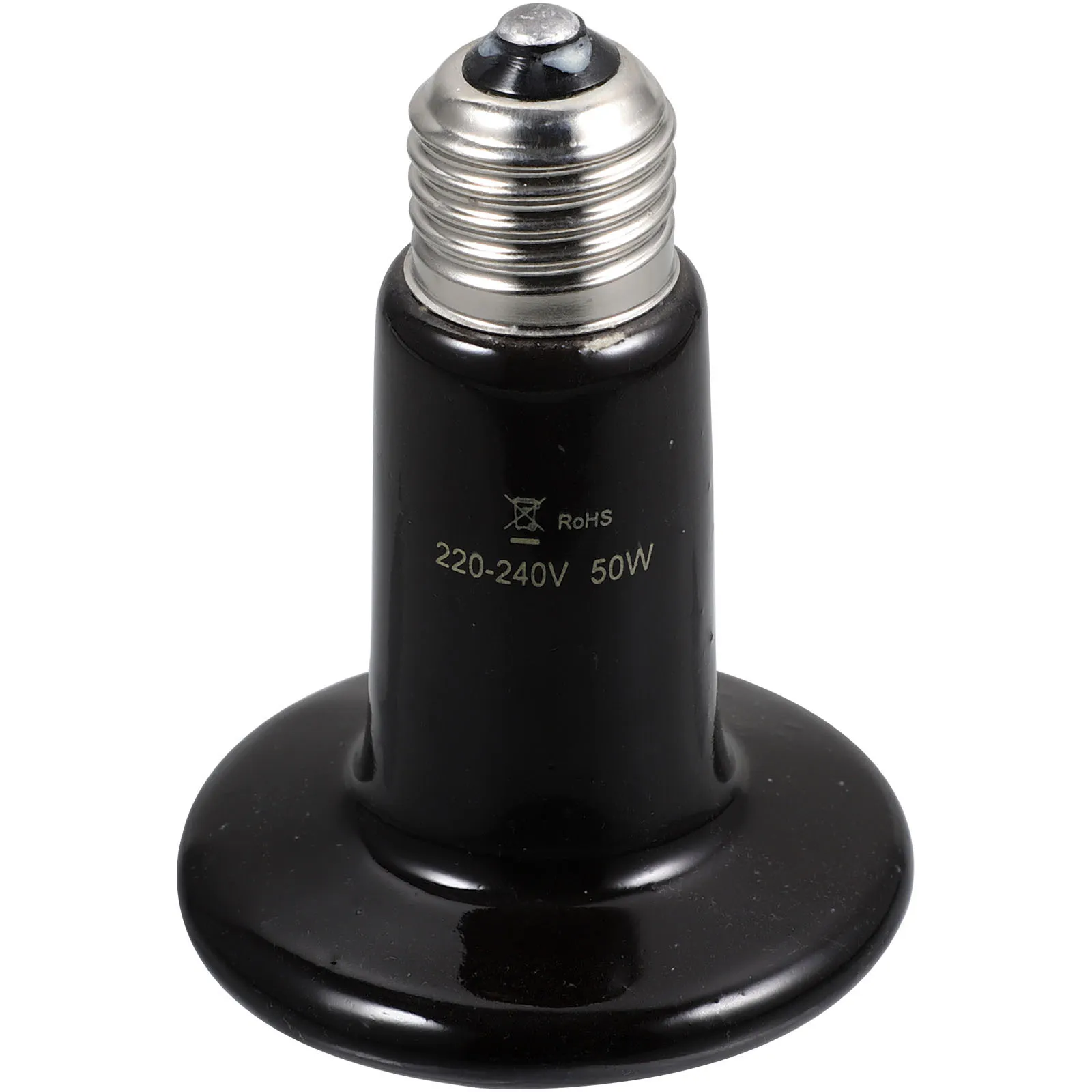 

Лампа для обогрева рептилий и животных 50 Вт, керамическая, для сохранения тепла, для цыплят, хомяков, ящериц, аквариумов