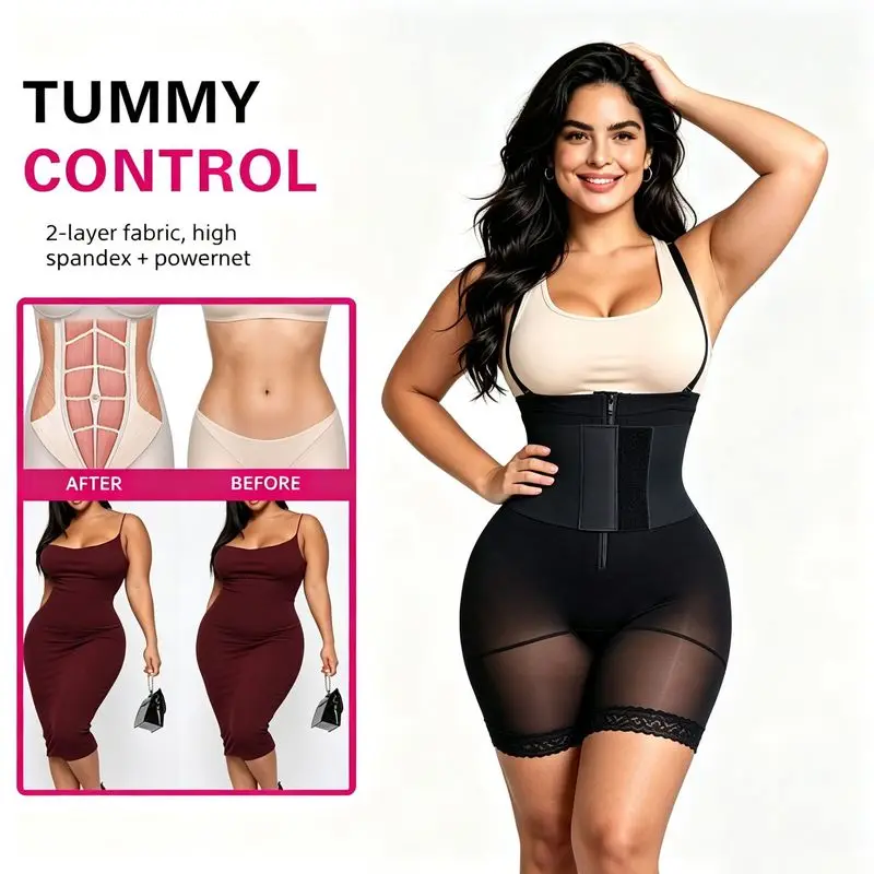 Womens Waist Trainer Corset Sauna Sweat Suit Slimming Body Shaper Vest Weight Loss Compression Belly Trimmer Neoprene Shapewear