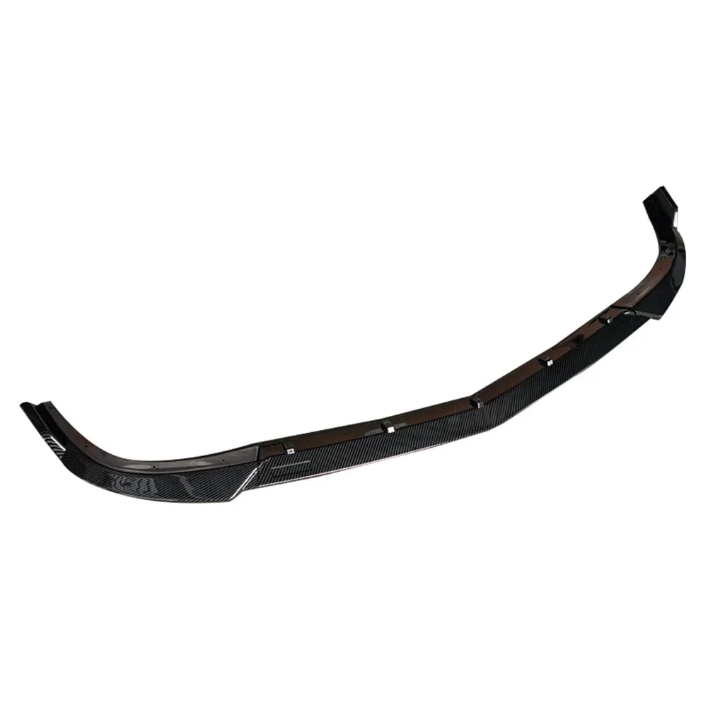 

Carbon Fiber Printed Front Lip Bumper Cover stage 3 Splitter Extensions For Mercedes-Benz W204 C-Class 2007-2011 Brabus Style