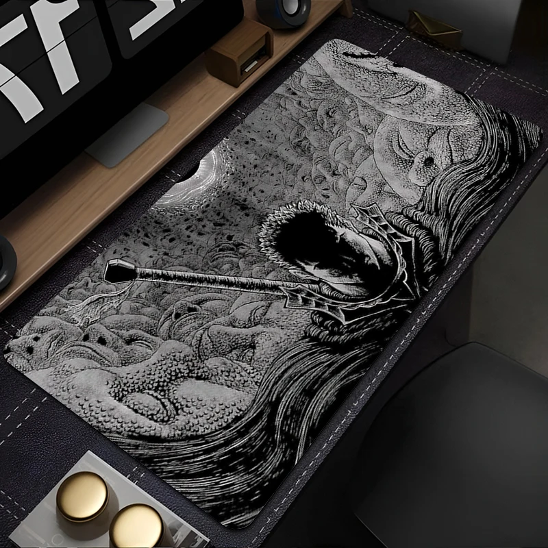 Anime Game Mouse pad large anti-slip game Mouse mat computer accessories keyboard pad coaster PC carpet Berserk Mousepad XL XXL