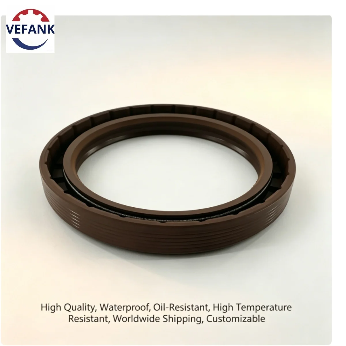HTGR 70*90*10mm Oil Seal (NBR, Brown) – Shaft seal for trucks and construction machinery; for vehicle and equipment maintenance.
