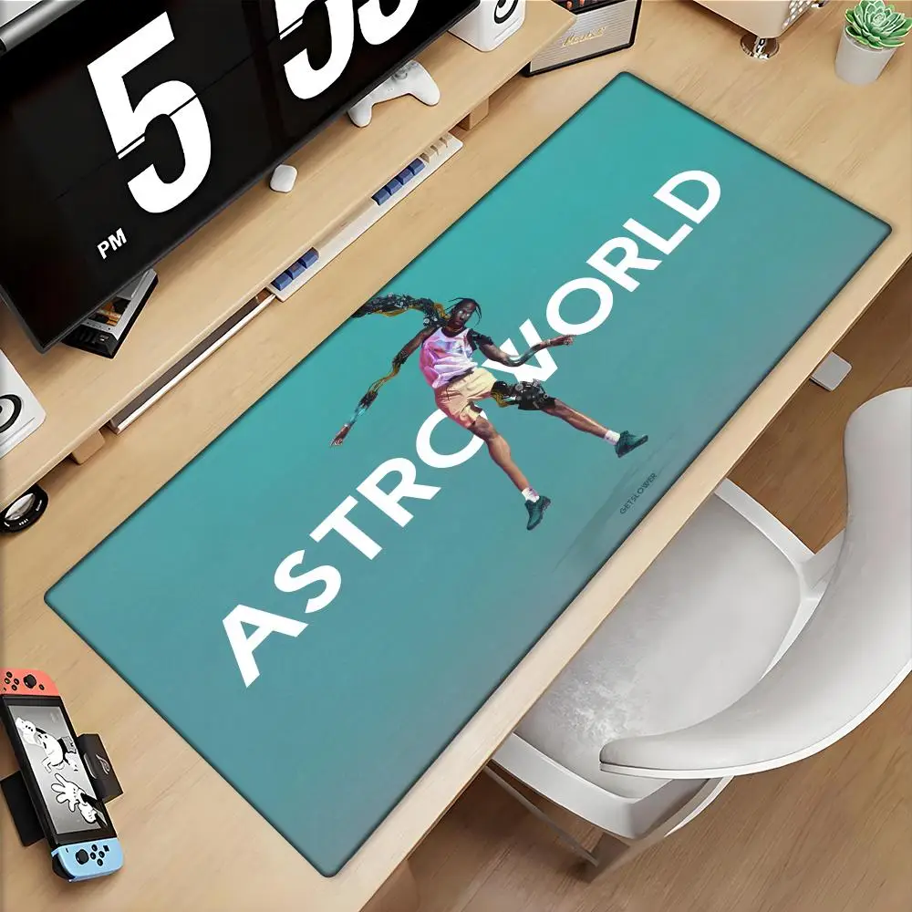 

Singer K-Kanye W-West Mouse Pad Non-slip Desk Mat PC Laptop Accessories Rubber Office Keyboard Large Gamers Decoracion