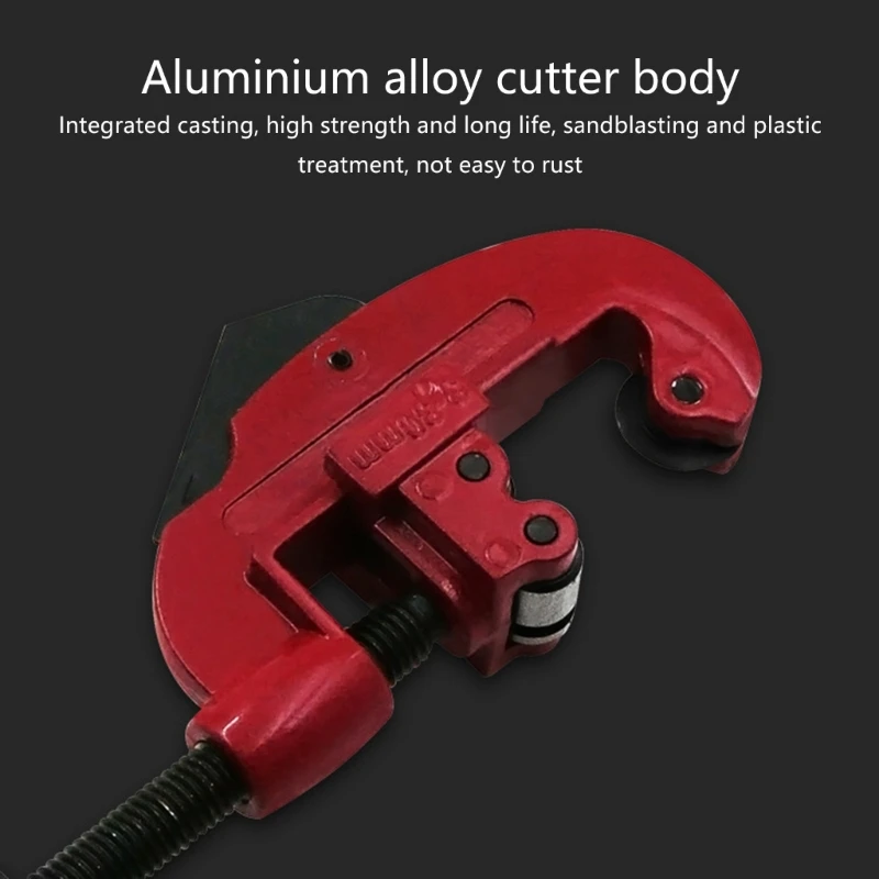 High Strength Tube Cutter 1/8inch to 1 1/8inch for Coppers Aluminum and Stainless Steel 37JD