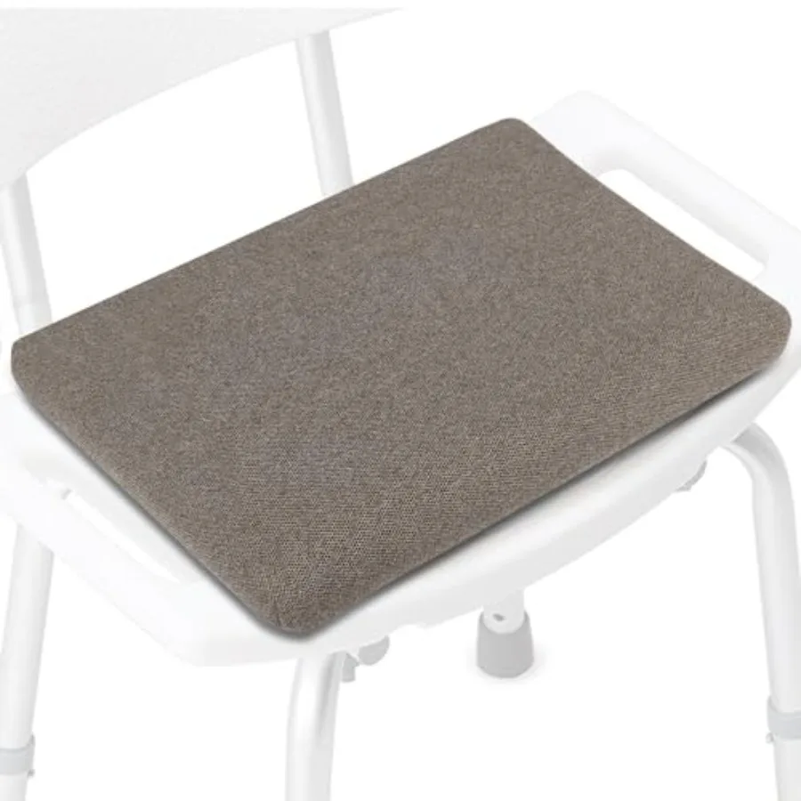 

Shower Seat Cushion for Transfer Benches Sauna Seat Cushion Bath Seat Foam Mat Quickly Dry Bathtub Chair Pad with Breathable Ai
