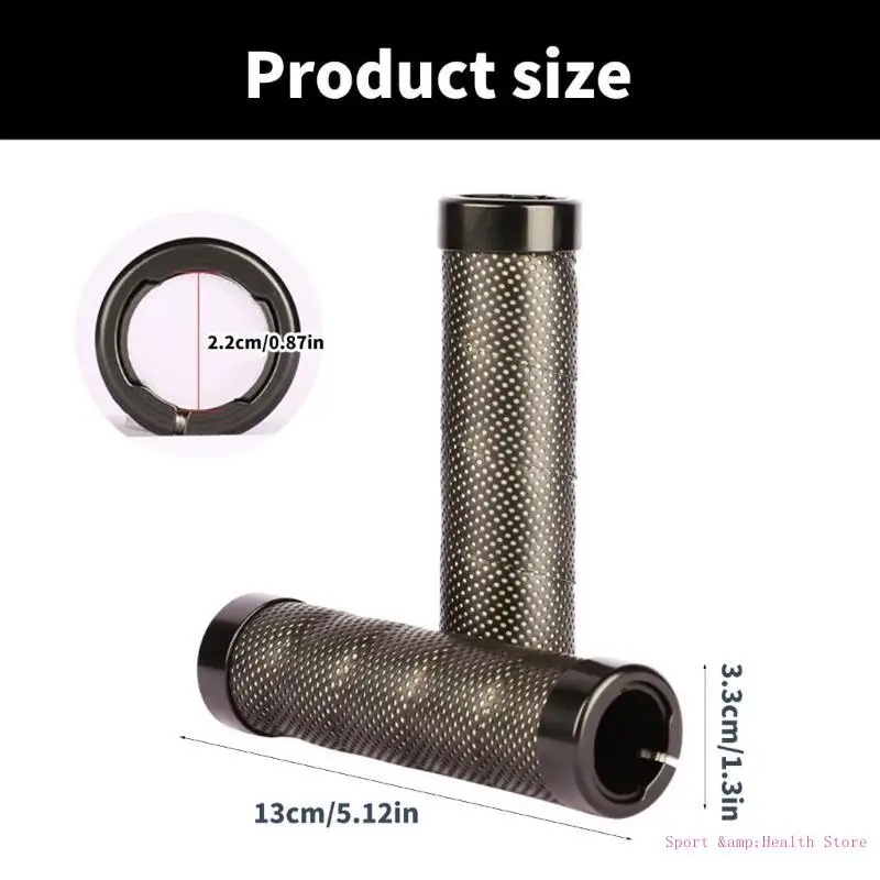 

1pair Comfortable Bike Handlebars Grippy Grip Scooters Handlebars Bike Grip
