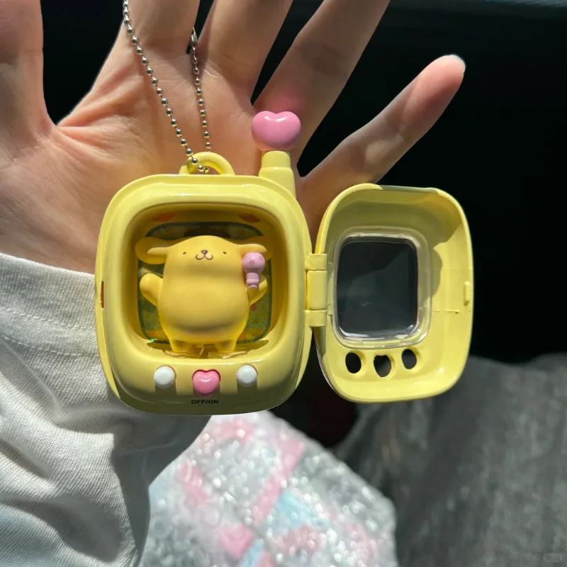شخصيات سانريو الأصلية جيب قزم صندوق قلادة سلسلة صندوق أعمى Kawaii أنيمي الشكل مرحبا كيتي صندوق غامض هدايا عيد الاطفال