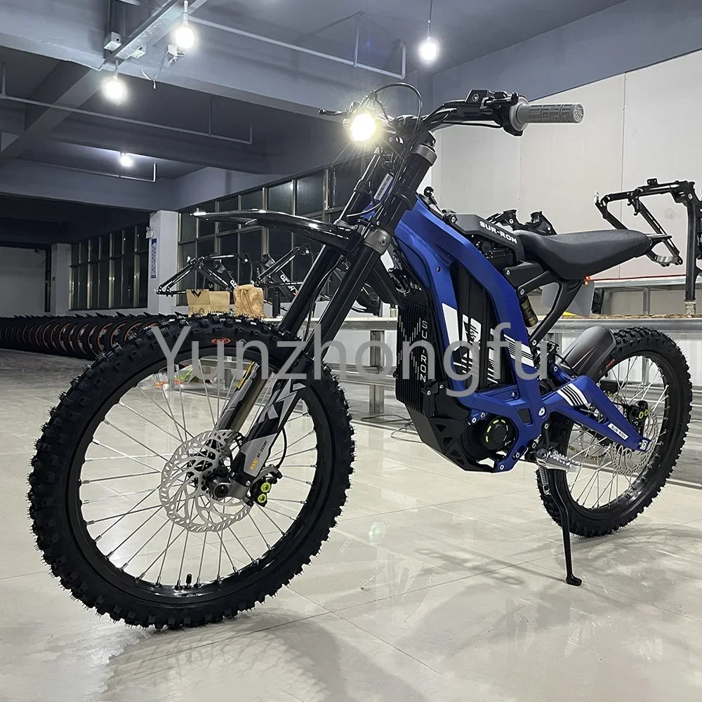 2023 New Electric Dirt Bike 60V 6000W Middrive Light Bee X E Dirtbike 75KM/H 38AH Long Rang Off Road Ebike Electric Motorcycle