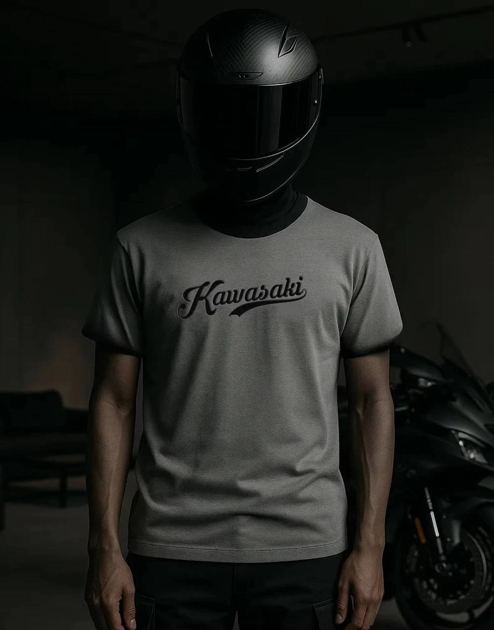 

Футболка Kawasaki Heritage Ringer, новейшая летняя классическая футболка для езды на велосипеде на открытом воздухе, свободная футболка для взрослых, внедорожный мотоциклетный трикотаж 2025