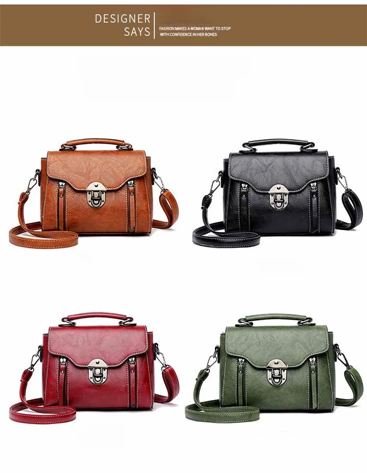 Boyatu per le donne 2024 Nuova borsa alla moda, vera trama versatile morbida pelle borsa quadrata piccola da donna_voghion.com