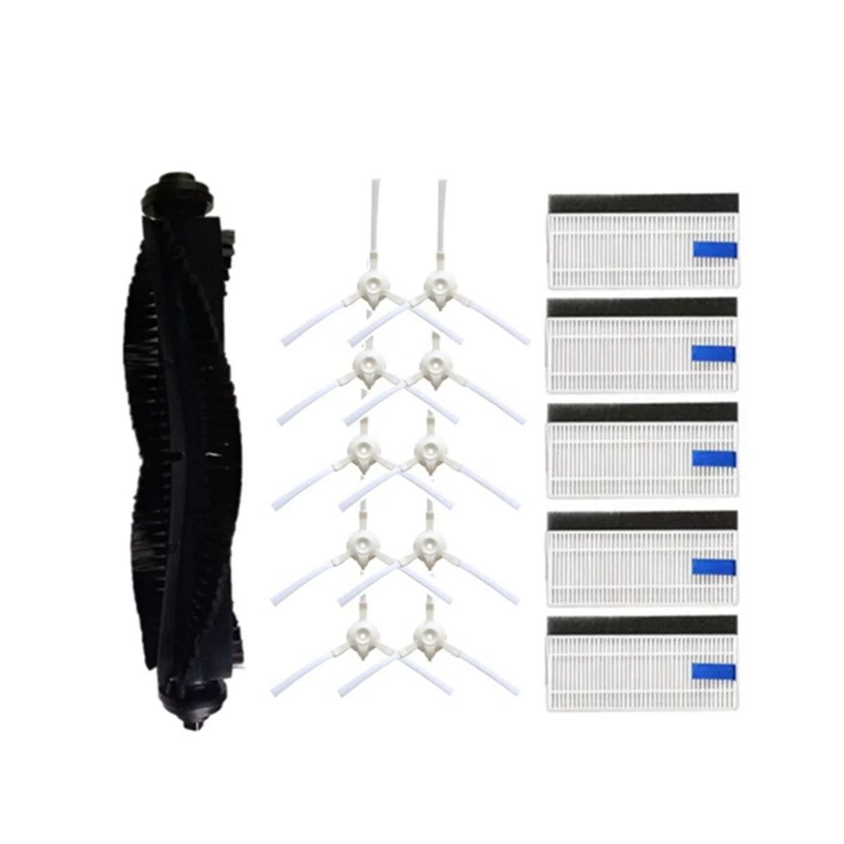 Роликовая щетка для робота-пылесоса Tefal Rowenta X-Plorer серии 75 RG7687 RR7687WH, боковая щетка, HEPA фильтр