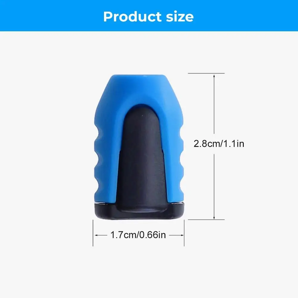 2Pcs Bit Magnetizer Ring Removable Magnetic Driver Screw Catcher Magnet Screwdriver Bit Drive Holder Power Bits Tool