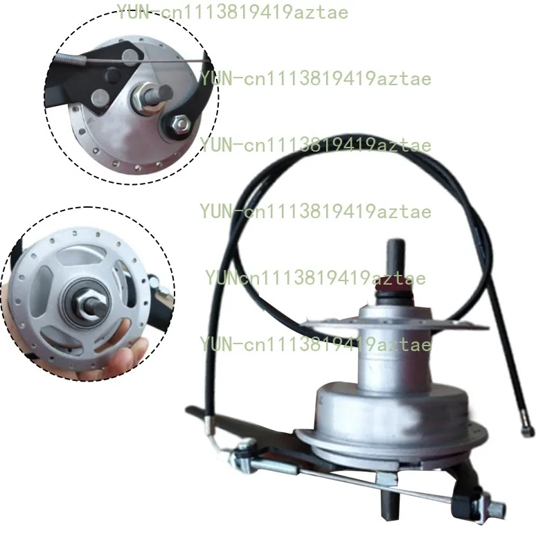 Front Hub Drum Brake 36 Spoke Hole 100mm For Sturmey Arch Vintage Touring Bike Including Gate Wire Bicycle Accessories