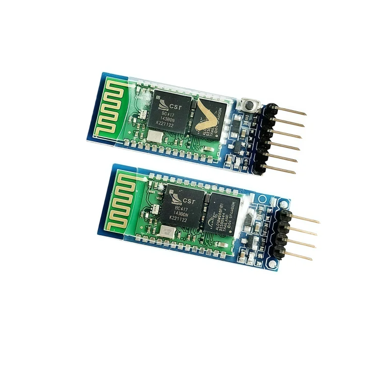 Original HC-05/HC-06 master-slave integrated wireless Bluetooth module with serial transparent communication and clear button bl