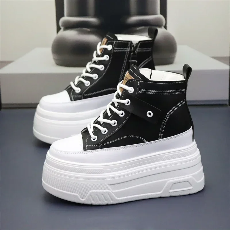 2026 New Women Sneakers Luxury Fashion High Top Women Boots Platform Casual Shoes Outdoor Running Shoes for Women Tenis De Mujer