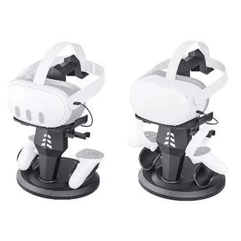 VR Glasses Charging Station Storable Gamepad VR Device Accessories Desktop Display Stand…