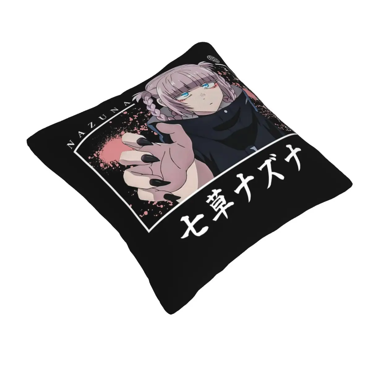 Call Of The Night Anime Nazuna Nanakusa Square Pillowcase Pillow Cover Cushion Decor Comfort Throw Pillow for Home Living Room