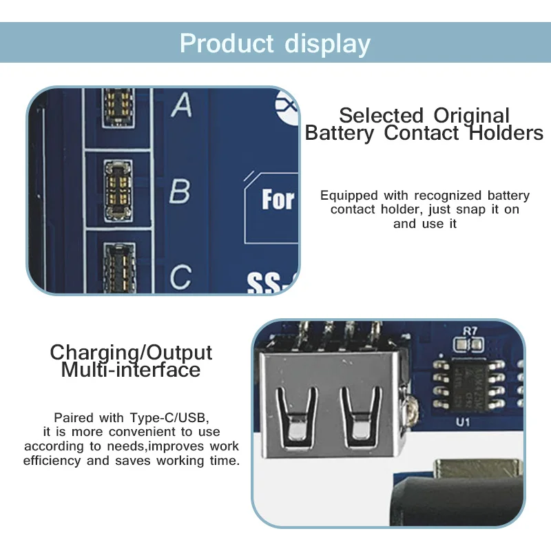 SUNSHINE SS-904B Transsion Battery Activating Board Intelligent Anti-burn TECNO Itel Infinix Fast Charging Detection Tool