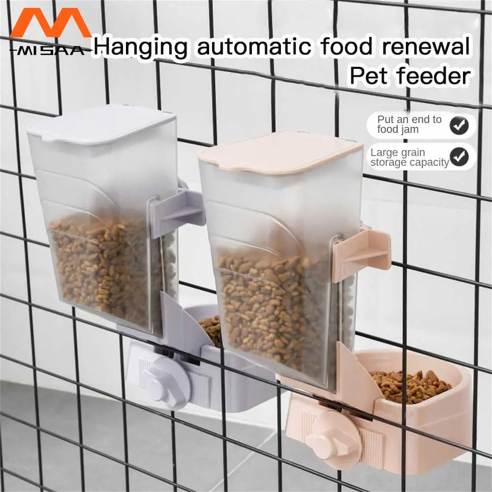 Automatic Cat Feeder Cat Feeder Dog Feeder Automatic Pet Accessories Hanging Pet Feeder Water Dispenser Cat Self-service Feeder