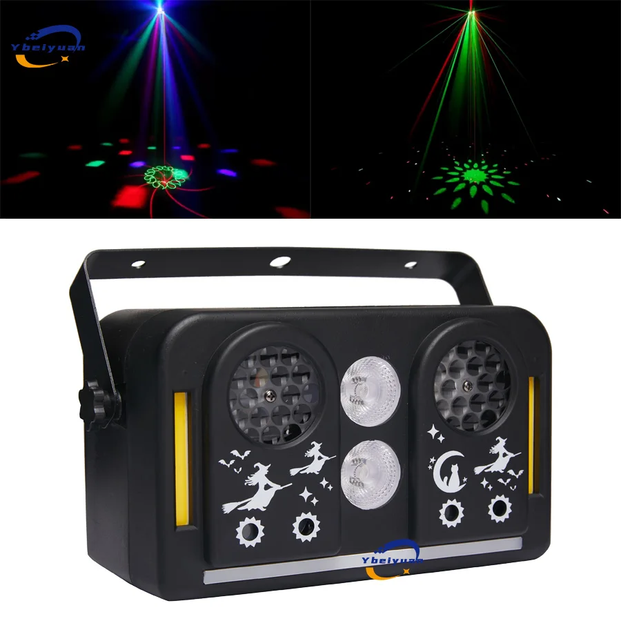 

New RGB full color disco DJ kaleidoscope strobe laser + light strip suitable for bars, KTV parties, clubs and nightclubs