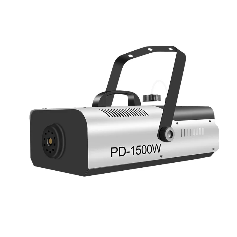 

Full color LED smoke machine Small 1500w stage spray machine Wedding smoke maker Bar constant temperature smoke machine