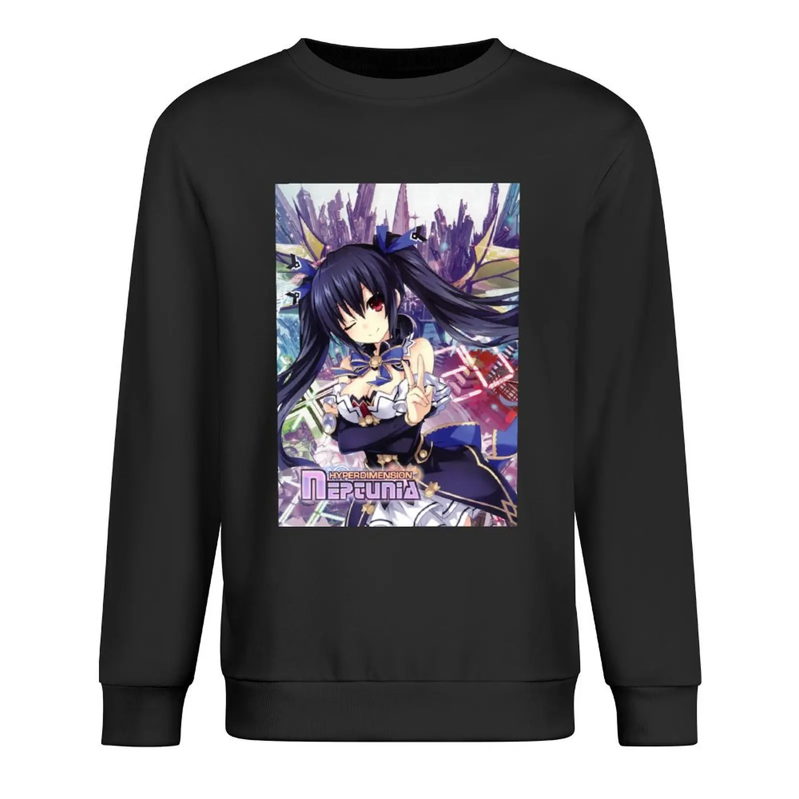 

Anime Hyperdimension Neptunia Noire Pullover autumn jacket men men clothes men's clothes hooded sweatshirt