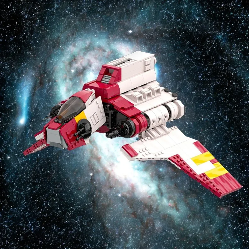 

803PCS MOC Nu-Class Attack Shuttle Building Blocks Set, Unique Design, Creative DIY, Fun for Kids & Adults, Starship Model