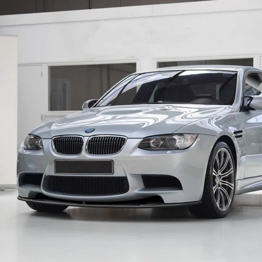 For 2006-2012 BMW 3 Series M3 E90 E91 Front Bumper Lip Splitter Diffuser Body Kit Bumper Guard Protector - Image 4