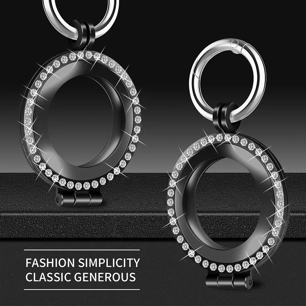 

1 pc Metal Protection Case Anti-Lost Durable Cover For Tracker Key Hook Design Easy Carry Protective Accessory For Bags