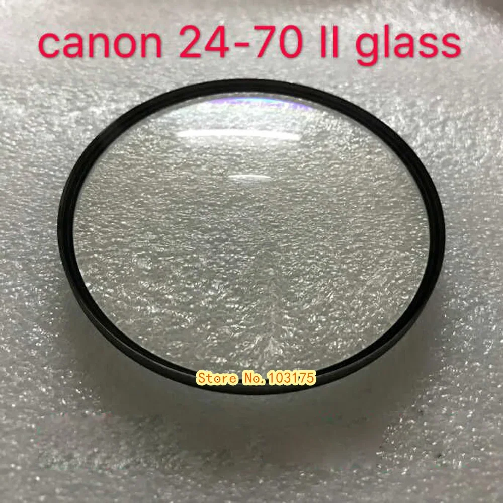 New Front Zoom Lens Glass （only glass）For Canon EF 24-70 mm 24-70 f/2.8L II USM lens Gen 2 Camera Repair Part