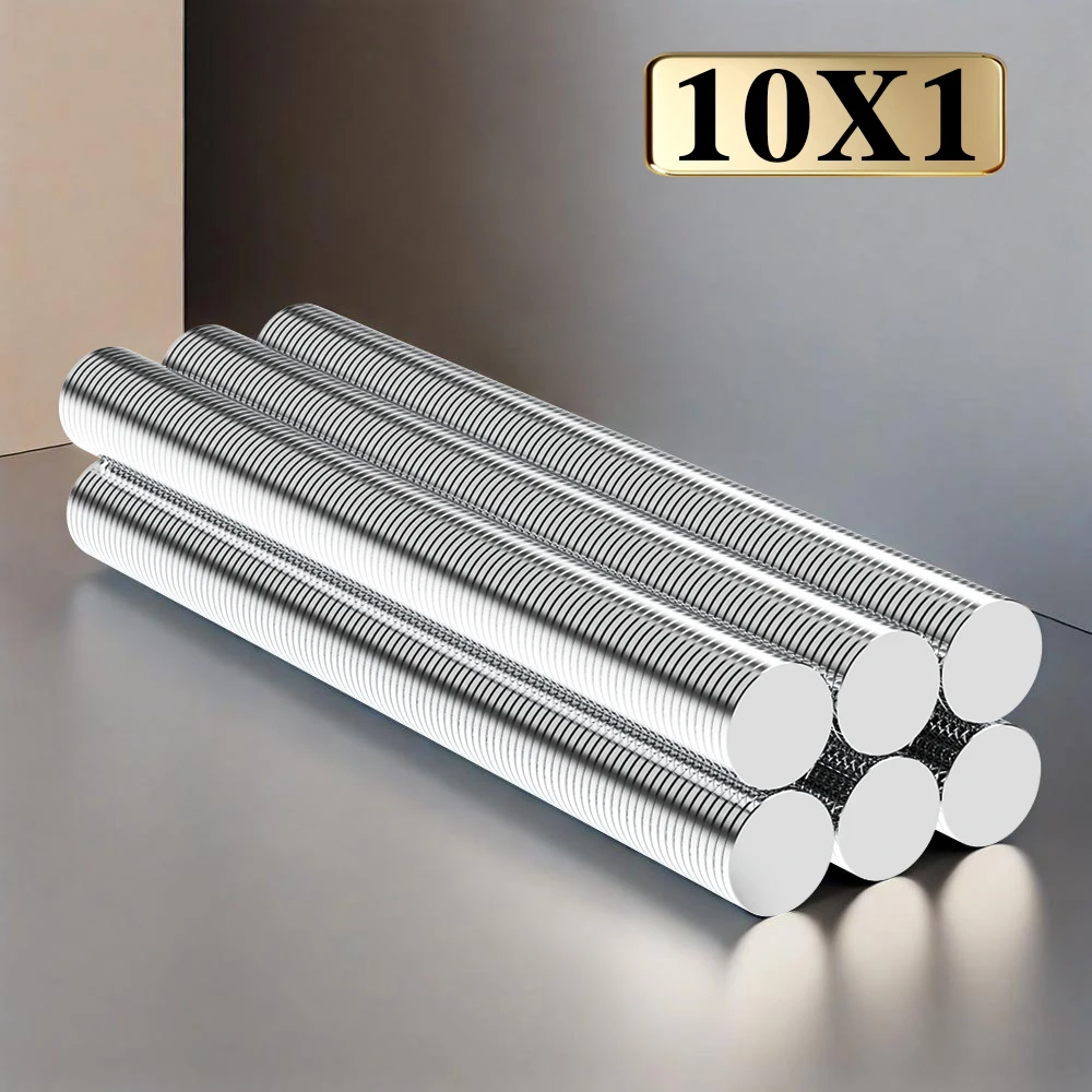 10 x 1 mm Imans Kühlschrankmagnete für DIY-Büro, Whiteboard, Werkstatt, geeignete Werkzeuge, Zuhause, Arbeitsplatz