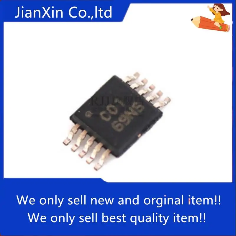 

10pcs orginal new OPA2300AIDGSR Silkscreen C01 Operaonal Amplifier SMD MSOP-8