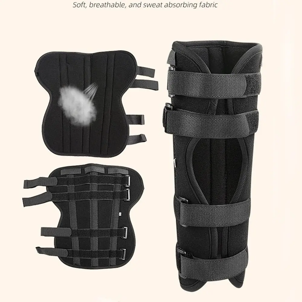 

Fixation Children's Leg Strap Steel Plate Support Breathable Leg Splint Support Adjustable Wear-resistant Knee Protector