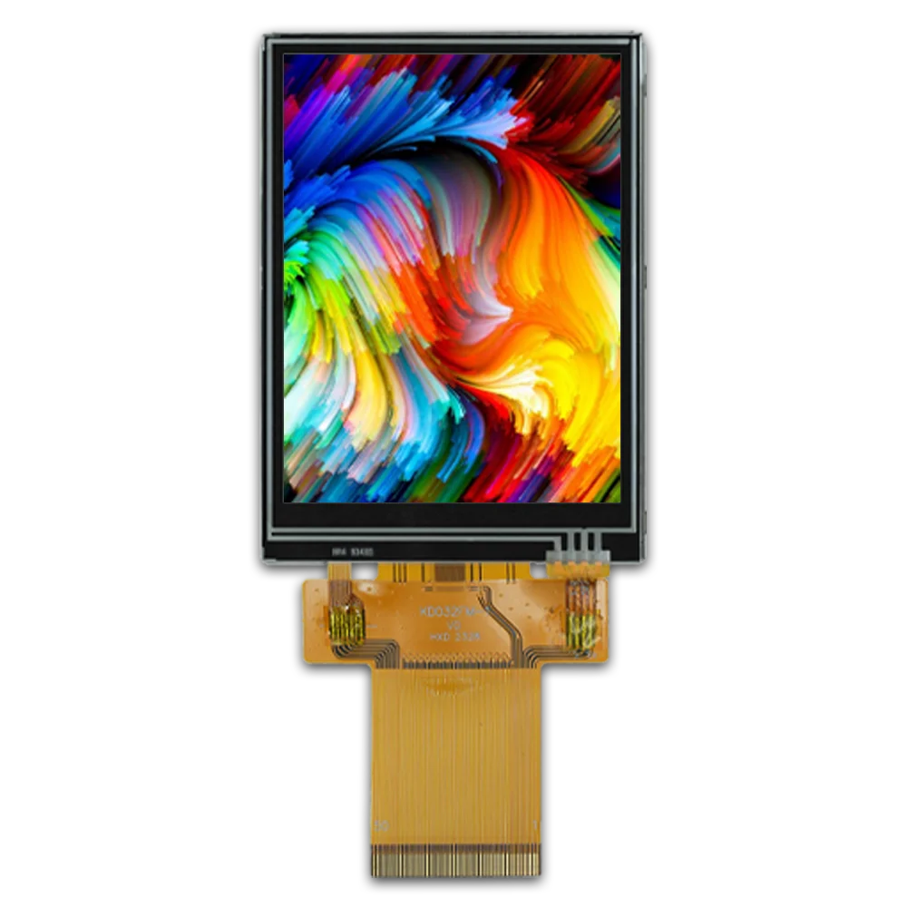 3.2 inch 240x320 Hoge Helderheid 430 nits Resistive paneel TFT LCD MCU/SPI/RGB Interface ST7789V display voor Consumentenelektronica
