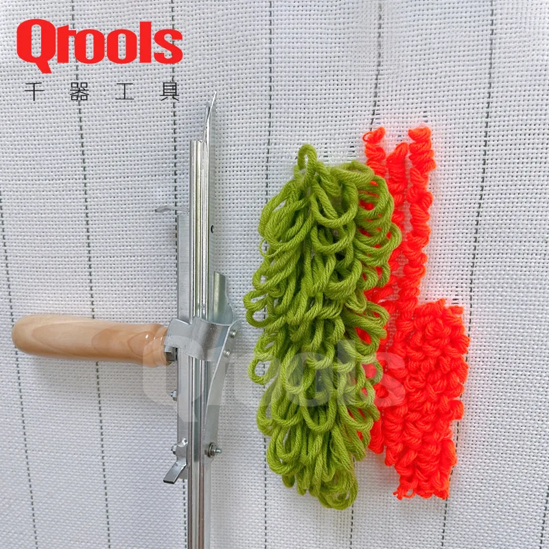 أداة تلمم السرعة أداة مسدس التلمم اليدوية أداة السجاد متوفرة في المخزون، سجادة خصلة مريحة ومتينة يمكنك صنعها بنفسك #1