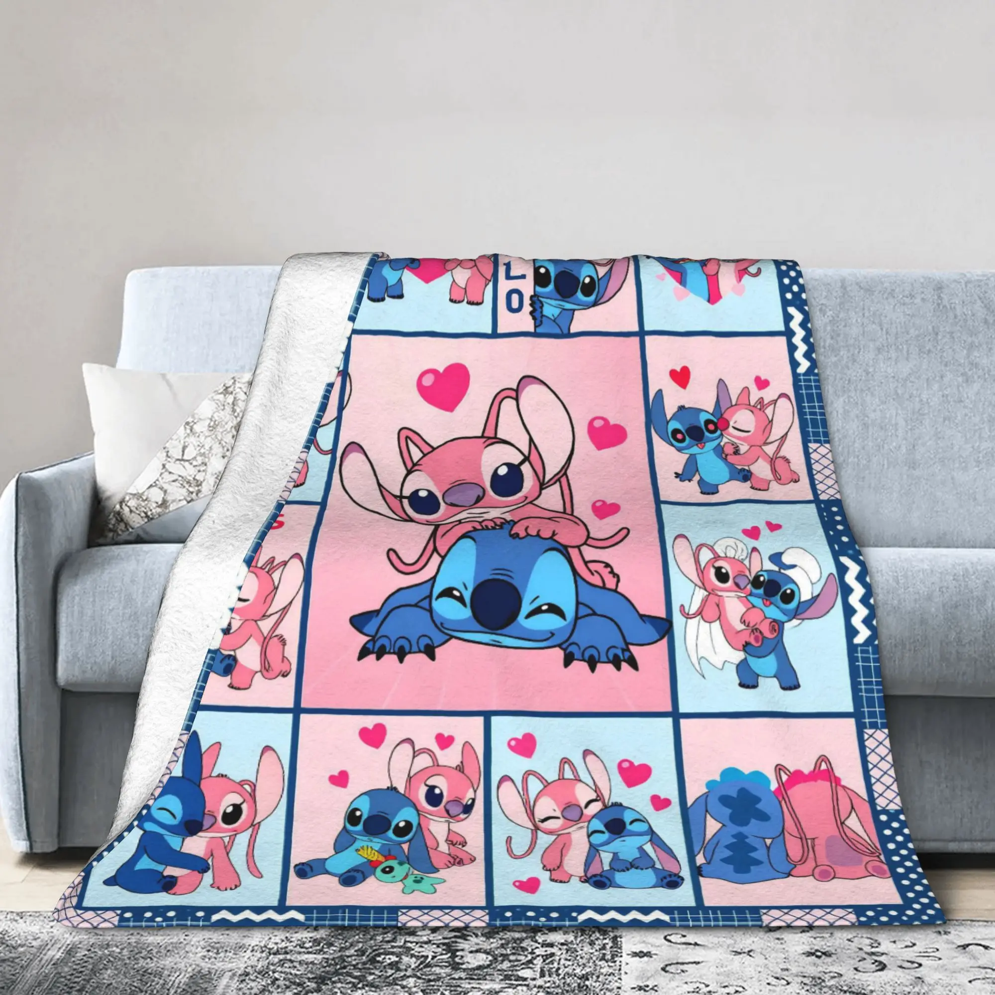 

Одеяла с изображением ангела, мультяшные плюшевые забавные теплые пледы для покрывала на осень/зиму,